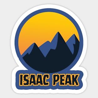 Isaac Peak Sticker